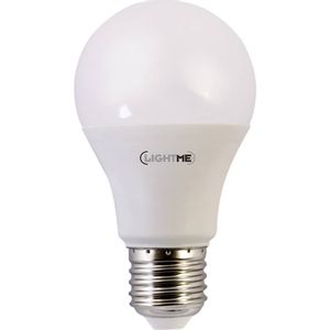 LightMe LM85218 LED Energetska učinkovitost 2021 F (A - G) E27 oblik kruške 8.8 W = 60 W toplo bijela (Ø x D) 60 mm x 109 mm  1 St.
