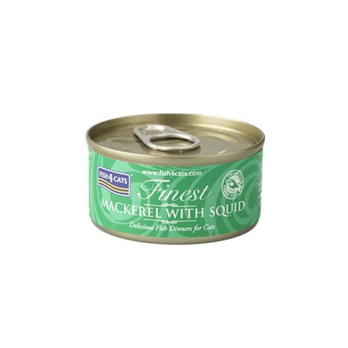 Fish4Cats Skuša s lignjama, 70 g slika 1