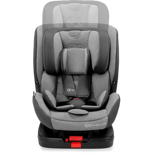 Kinderkraft autosjedalica Vado 0/1/2 (0-25 kg) Isofix, siva slika 4