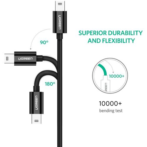 Ugreen USB-C 2.0 na Mini USB 5Pin muški kabel - polybag slika 3