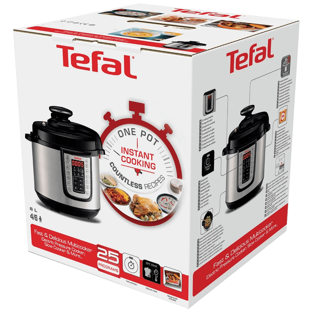 Tefal Višenamjenski ekspres lonac, Multicooker One Pot 25u1 - CY505EE0 slika 4
