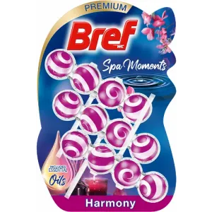 Bref Wellness osvježivač WC šolje Harmony 3x50g       