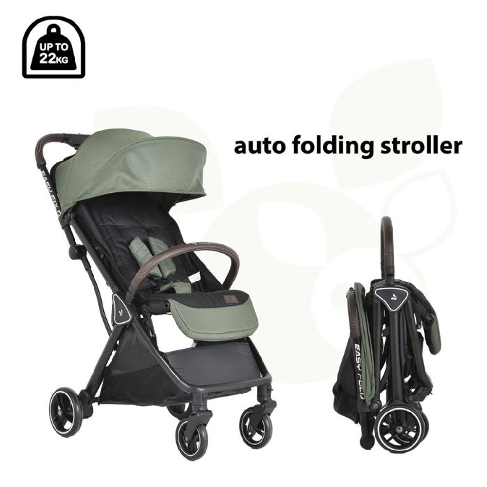 Cangaroo Kolica Easy Fold, Green slika 9