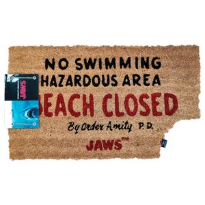 Jaws Beach Closed doormat