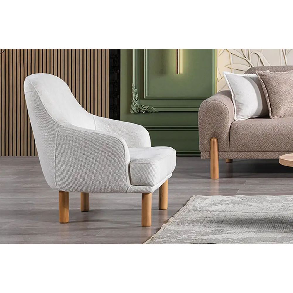 Wing Chair Class Bohem - Boja: Krem slika 2