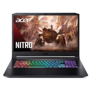 Laptop Acer Nitro 5 NH.QBGEX.00D, R9-5900HX, 16GB, 512GB, 17.3" FHD IPS 144Hz, RTX3070, NoOS