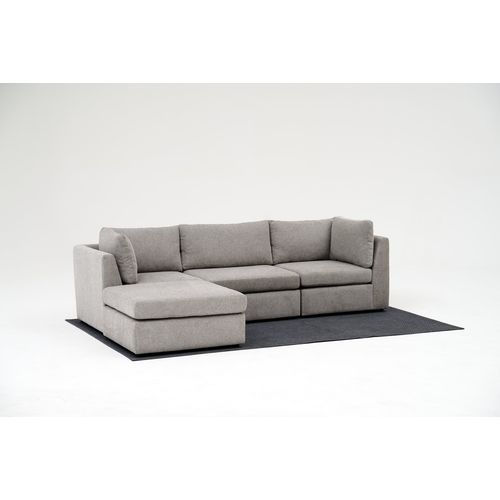 Atelier Del Sofa Kutna garnitura, Mottona Corner Sofa - Light Grey slika 4