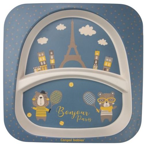 Canpol Babies Set Za Hranjenje 5 Delova - Bonjour Paris Navy Blue slika 5