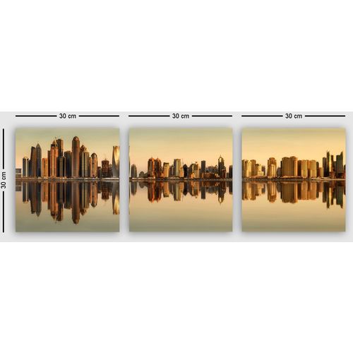 Wallity Slika ukrasna platno (3 komada), PRC52199181420 slika 2