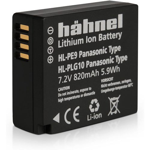 Hähnel HL-PLG10 zamjenska baterija 820mAh - Replaces Panasonic DMW-BLG10E slika 2