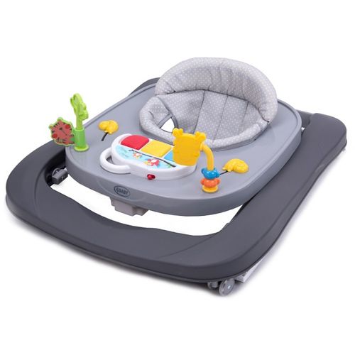 4BABY hodalica Walk’n Push Dark Grey slika 6