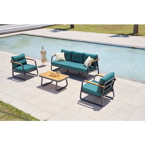 Rio - Petrol Blue Petrol Blue Garden Lounge Set slika 1