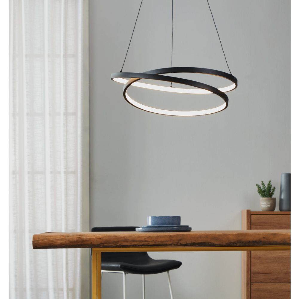 Eglo visilica/1, LED, 37W, crno/bijela "Ruotale" slika 2