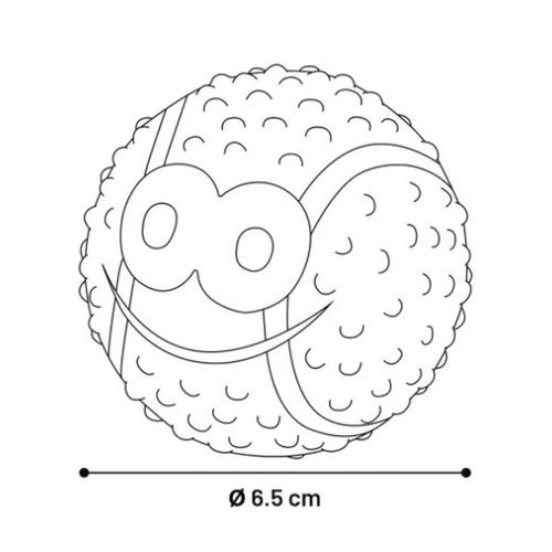 IGRAČA ŽOGA SMEŠKO, fi7cm slika 3