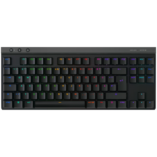 Logitech G515 LIGHTSPEED TKL Bežična Tipkovnica - Crna slika 1