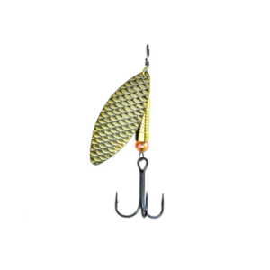 MT10275 Mate metalna varalica Leaf Spinner #1 6g Gold