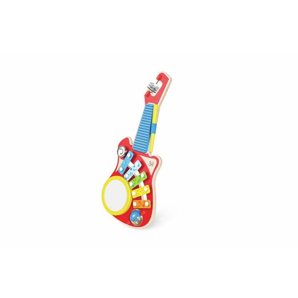 Hape Multifunkcionalna drvena gitara 6U1 Music Maker slika 2