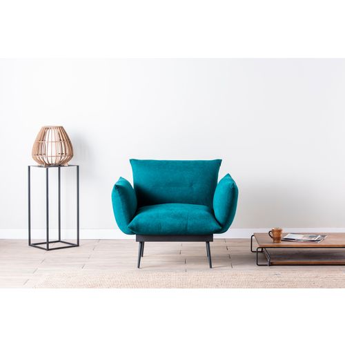 Atelier Del Sofa Fotelja, Petrol Green, Jax Solo - Petrol Green GR124 slika 2