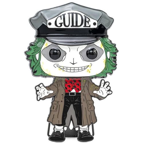 Funko Pop Beetlejuice Large Enamel bedž 10cm slika 2