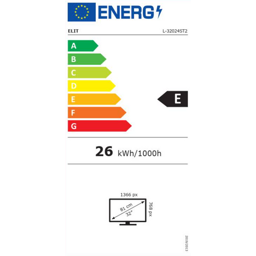 Elit televizor LED L-32024ST2, HD Ready slika 2