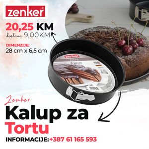 Zenker Pure Kalup za tortu 28x6.5 cm