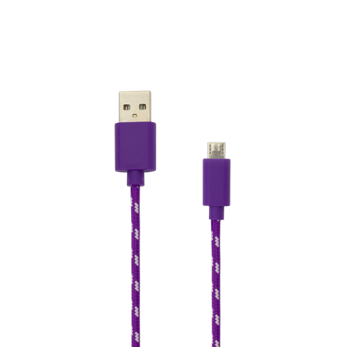 Sbox KABEL USB A Muški -> MICRO USB Muški 1 m Ljubičasti / RETAIL slika 1