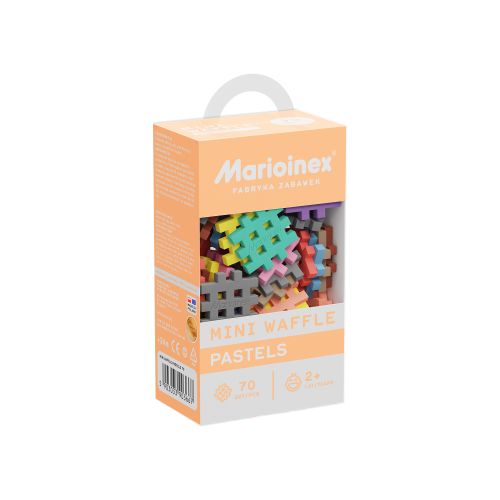 Marioinex set mini Waffle kockica pastelne 70kom. slika 1