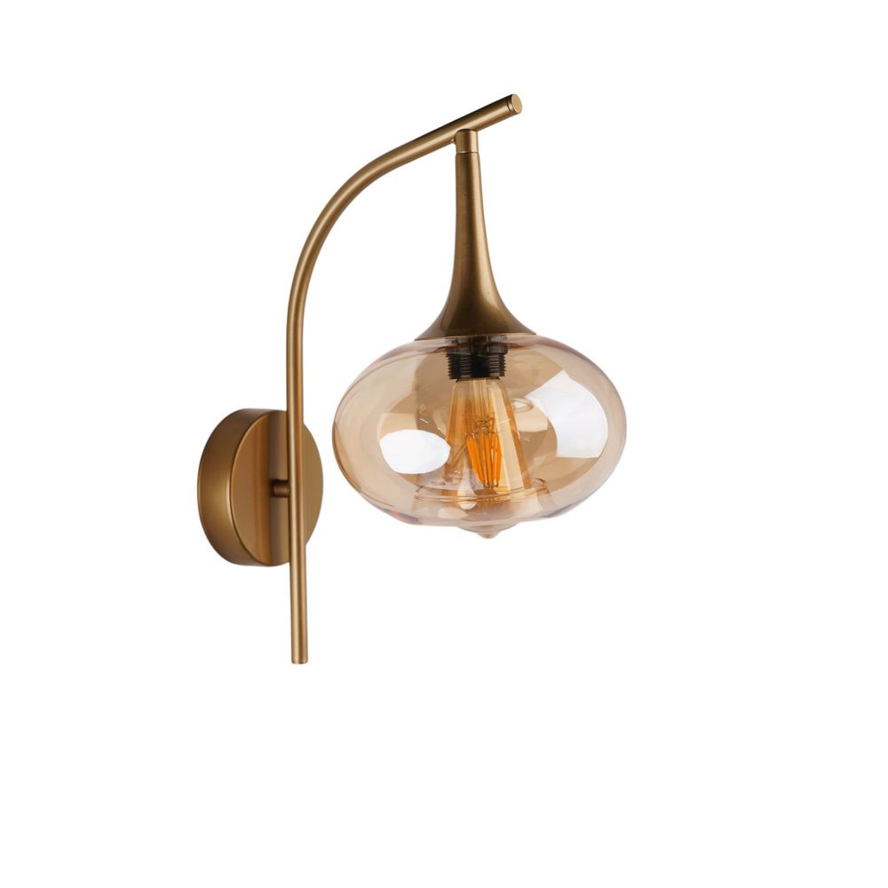 Opviq Zidna lampa 809, med, zlatna slika 2