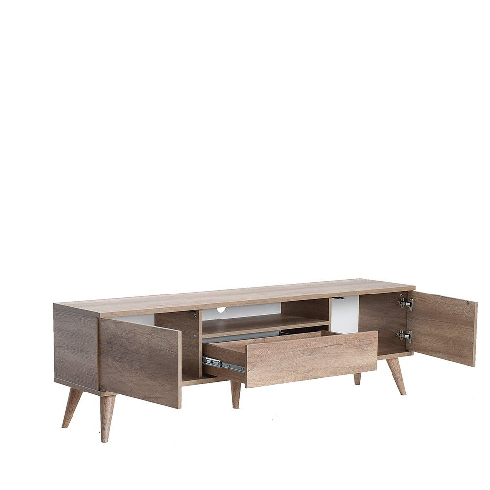 TV Stalak Tvr-621-Tt-1 u Boji Svijetlog Oraha slika 5