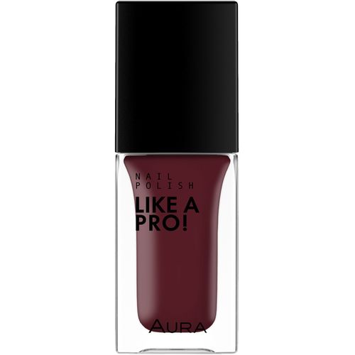 AURA Like a PRO! lak za nokte 121 Dark Plum Red slika 1