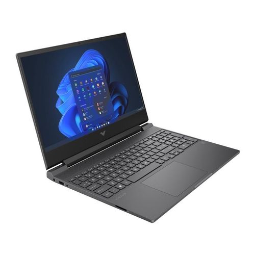 HP consumer A71RXEA HP Victus Gaming 15-fb2008nn, AMD Ryzen 7 8845HS, 16GB DDR5-5600 RAM, 512GB PCIe NVMe M.2 SSD, 15.6" IPS AG FHD 1920x1080, NVIDIA GeForce RTX 3050 GPU 6GB, Backlit, 1 USB-C 3.1, 2 USB-A 3.1, 1 HDMI 2.1, 1 RJ-45, BT 5.3, FreeDOS, US, Mica silver, 2yw slika 2