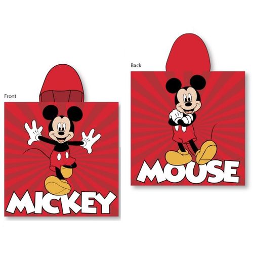 Disney Mickey microfibre poncho towel slika 1