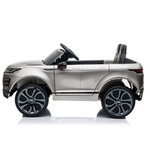 Licencirani auto na akumulator  Range Rover Evoque - sivi/lakirani slika 5