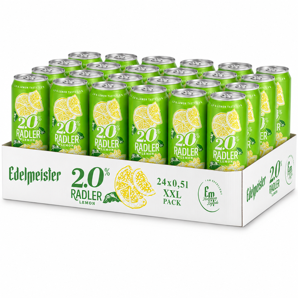 Edelmeister radler limun 24x0,5l XXL slika 1