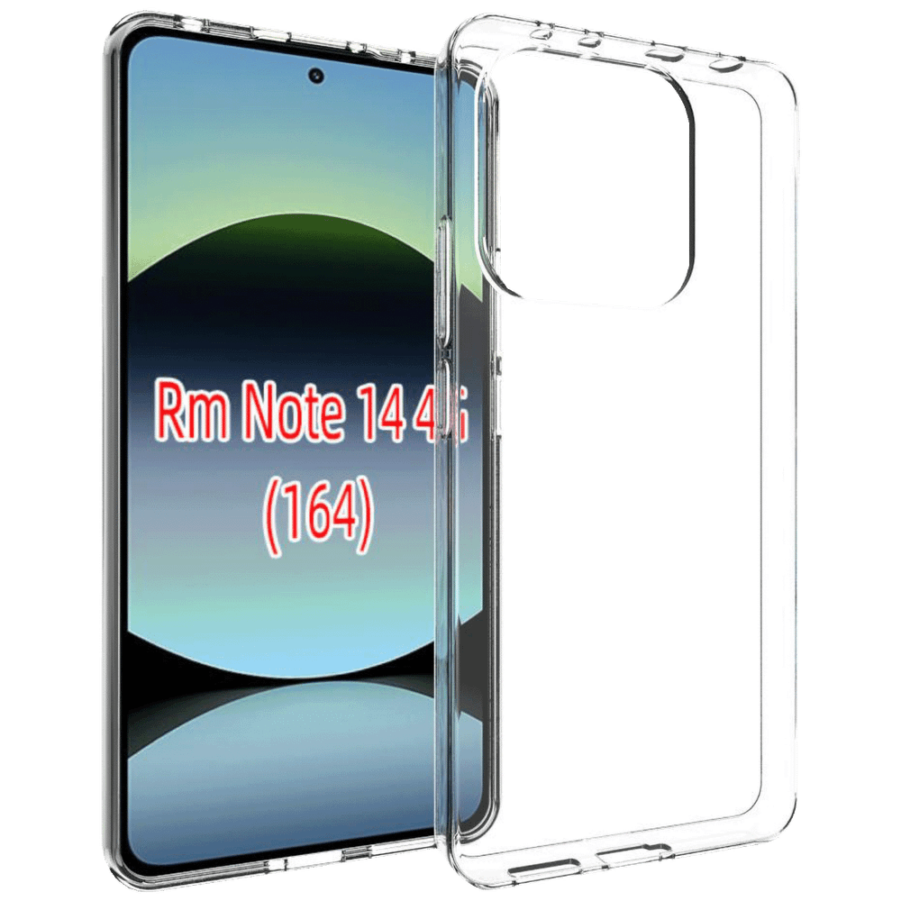 NN-Su Maska za Redmi Note 14, Transparent - Redmi Note 14 TPU Phone Case slika 1