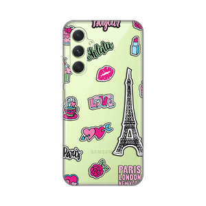 Torbica Silikonska Print Skin za Samsung A546B Galaxy A54 5G Love Paris