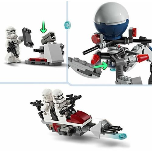 Playset Lego 75372 Combat Pack: Clone Trooper and Combat Droid slika 3