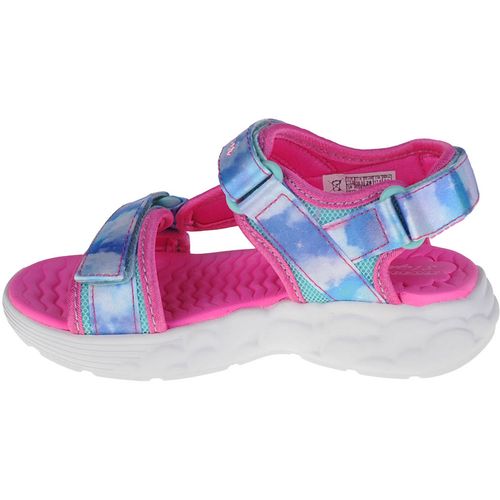 Skechers Summer Sky dječje sandale sa svjetlom 302975l-blu slika 17