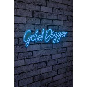 Wallity Ukrasna plastična LED rasvjeta, Gold Digger - Blue