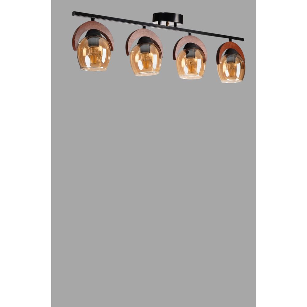 Opviq Luster 075, med, orah, crna slika 3