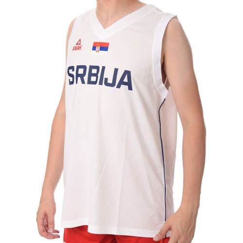 Peak Muški  Ts Dres Jersey Sets-Home Kss1901m-White slika 1