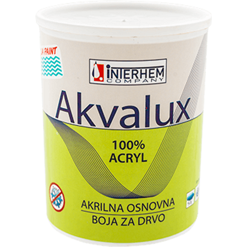 AKVALUX Akrilna boja za drvo 1kg slika 1