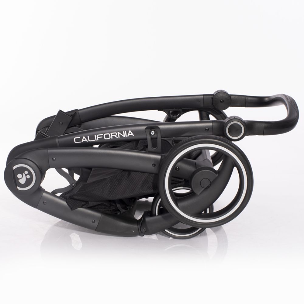 Lorelli Kolica za bebe California, Black Marble slika 14