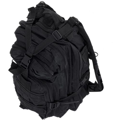 Taktični vojno planinarski ruksak 25L crni slika 8
