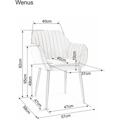 Stolica Wenus-zelena slika 2