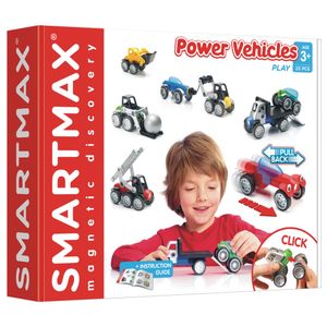 SmartGames Magnetni konstruktori SmartMax Power Vehicles mix - 1236