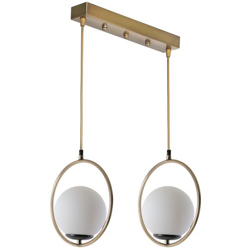 Ring 2 Li Sıralı Beyaz Camlı Eskitme Sarkıt White
Copper Chandelier slika 1