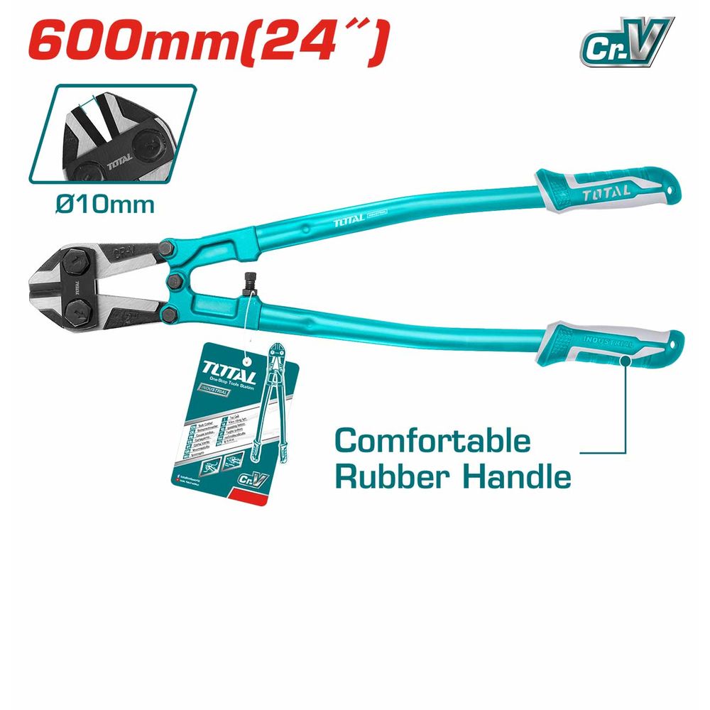 TOTAL Sjekač željeza ravni 600 mm - INDUSTRIAL (THT113246) slika 1