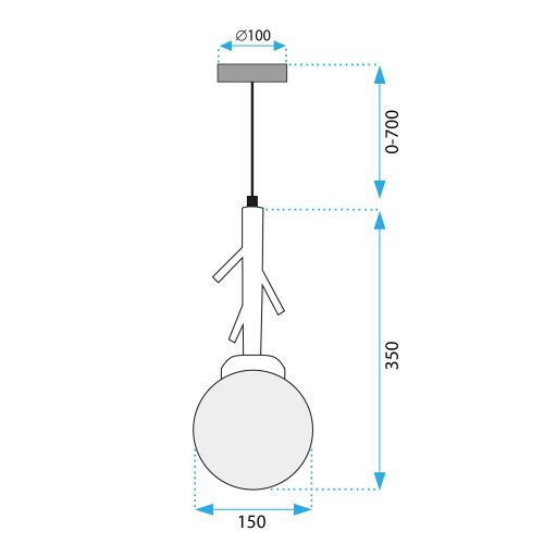 Luster APP1422-1CP slika 8