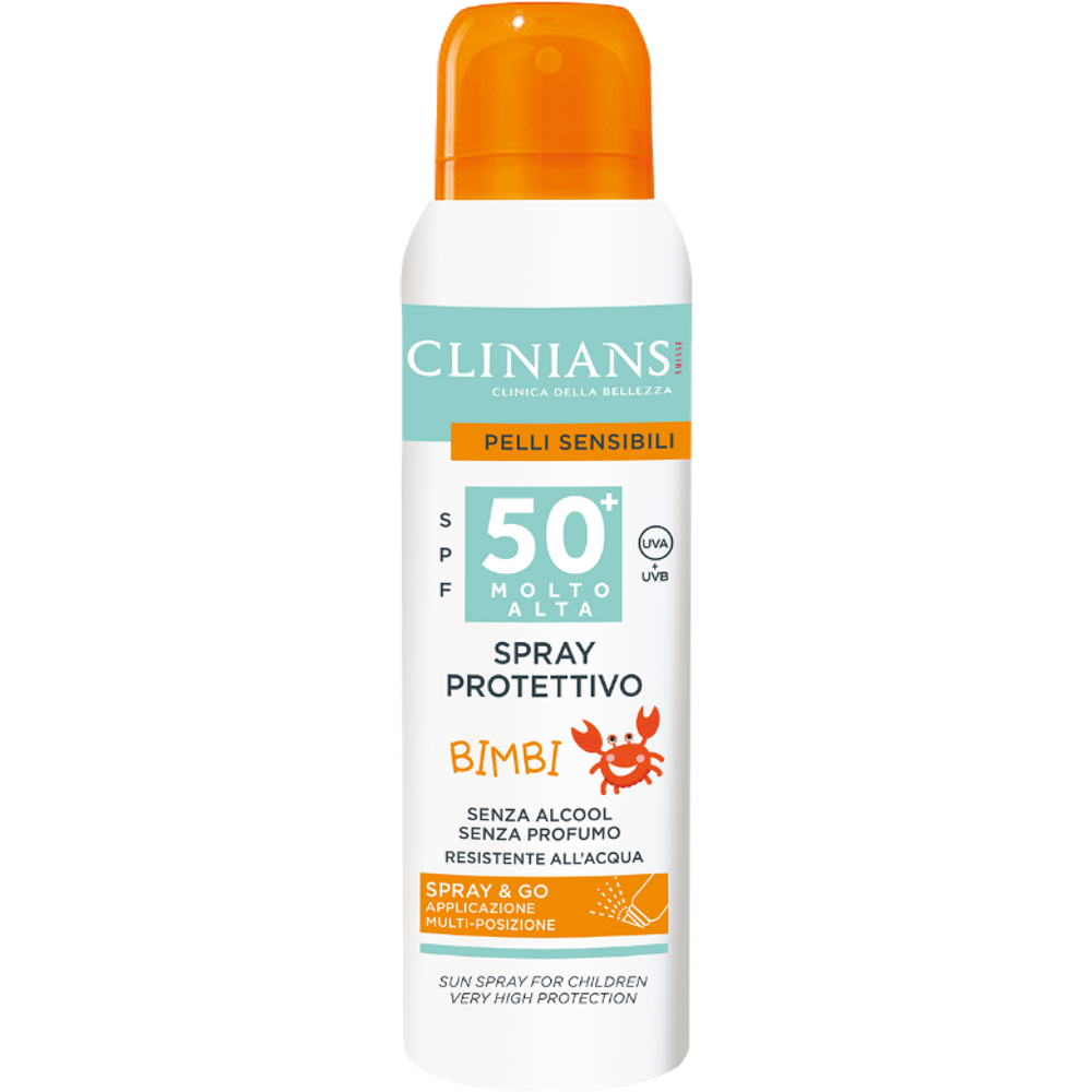 Clinians Mlijeko za sunčanje djece spray SPF 50  150ml slika 1